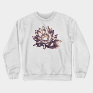 Flower illustration drawing lilly Crewneck Sweatshirt